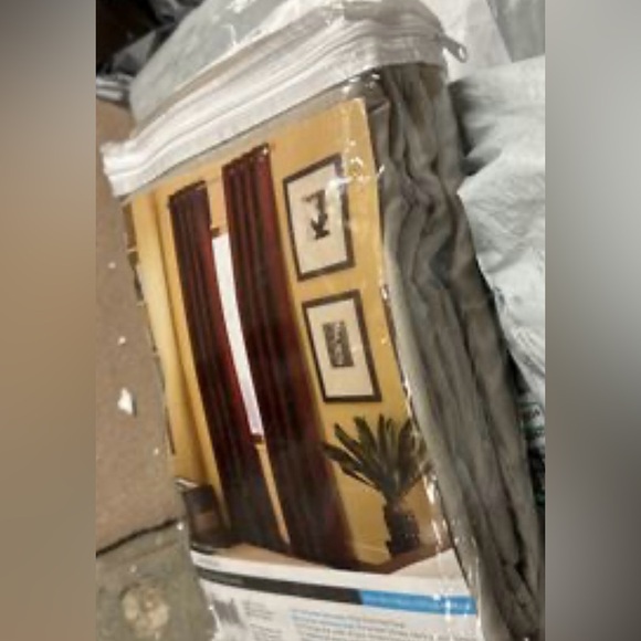 Cameron Luxe Microsuede Grommet Curtain Panel 50 x 144 - Sand set of 2 - Picture 4 of 5